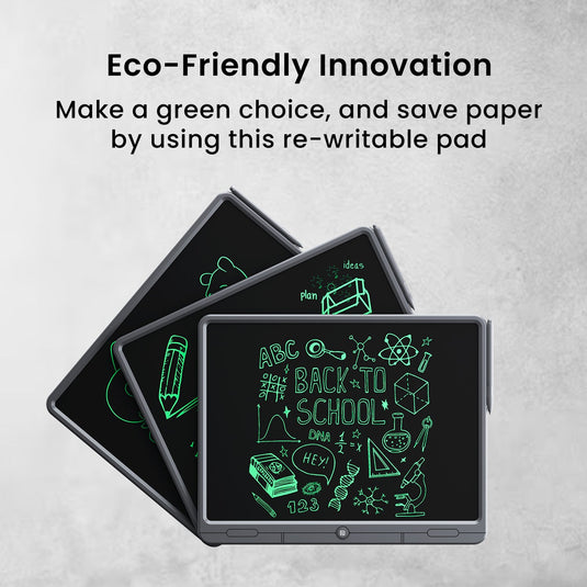 grey Eco friendly Portronics Ruffpad 21 Lcd writing pad