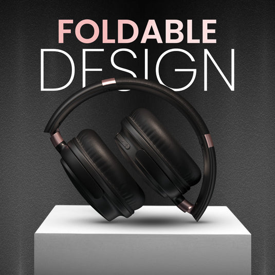 Portronics bluetooth headphones Muff M3 | Wireless headphones and bluetooth earphones come with foldable design