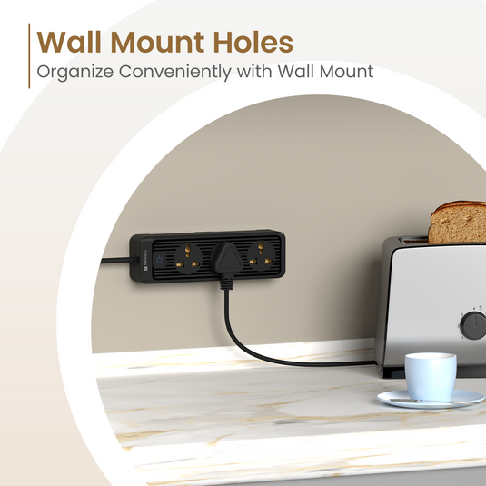 Portronics Power Plate 21 Power Extension Board| extension board for wall|