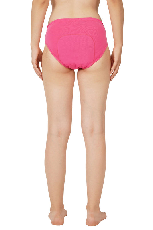 Bamboo Fabric Reusable Period Panty 5 Layer – Absorbent & Leak Proof - Pack Of 2