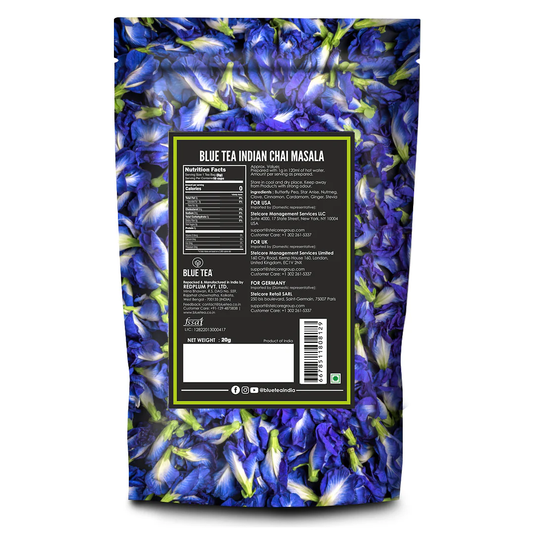 Blue Tea Indian Chai Masala - 30 Sachets