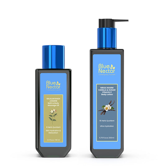Body Massage Oil and Body Lotion