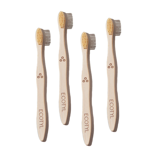 Ultra Soft Bamboo Tooth Brush - Set of 4