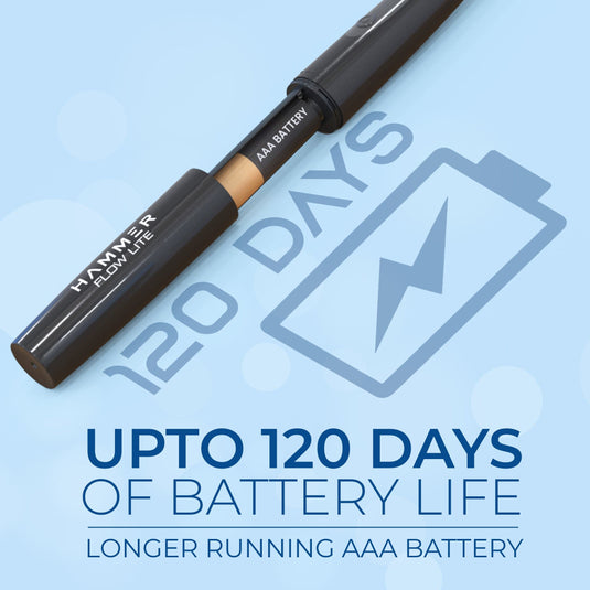 electric toothbrush with long lasting battery life