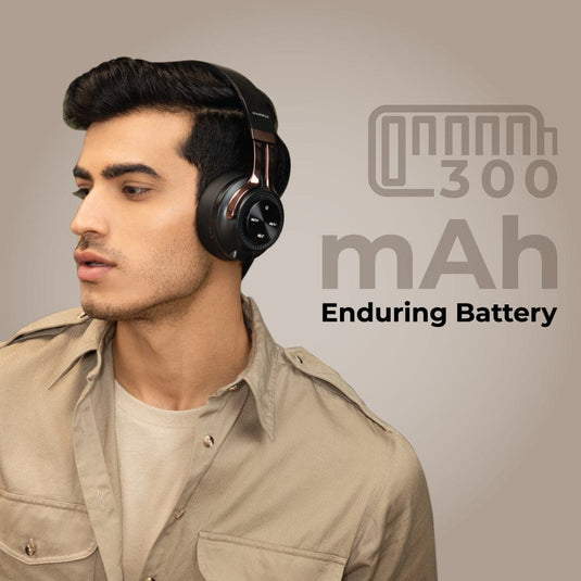 Hammer Bash wireless bluetooth headphones with long battery life