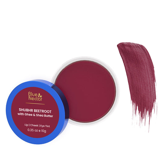 Shubhr Lip, Cheek & Eye Tint with goodness of Nourishing Ghee & Shea Butter (10g)