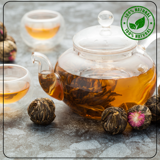 RADIANCE China Blooming Big Bud Tisane - The Tea That Blossoms and Delights - Radhikas Fine Teas and Whatnots
