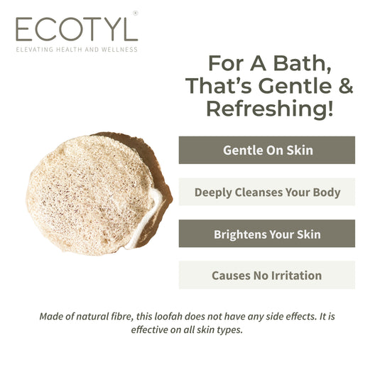 Natural Body Loofah - Set of 2