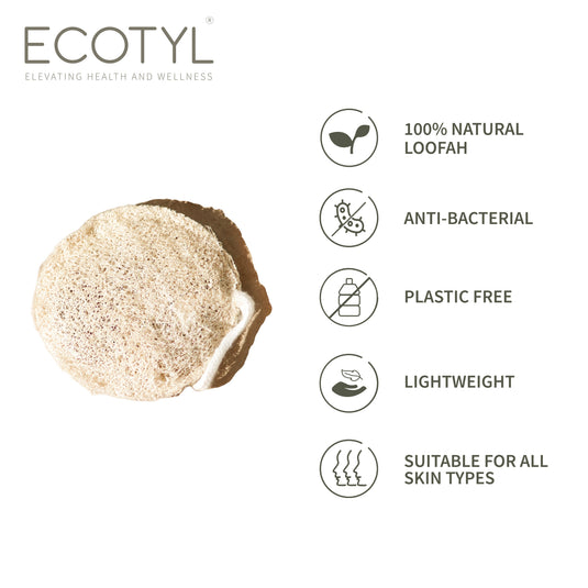 Natural Body Loofah - Set of 2