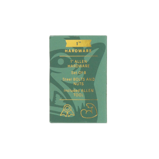 OGRE HARDWARE 1" ALLEN HEAD- GOLDEN