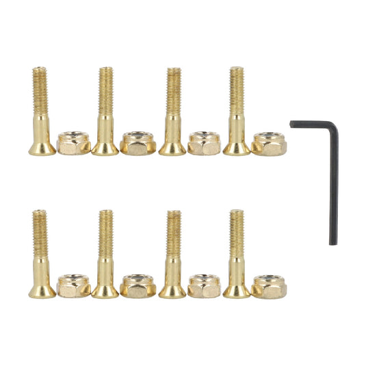 OGRE HARDWARE 1" ALLEN HEAD- GOLDEN