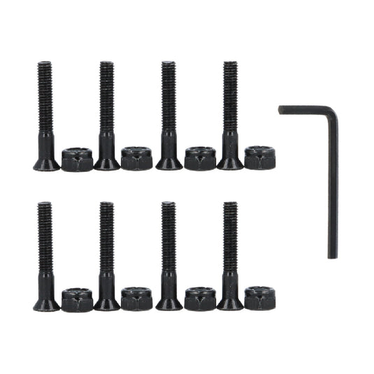 OGRE HARDWARE 1.25" ALLEN HEAD- BLACK