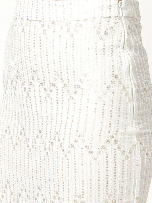 Seqin Tube Top With Skirt Set