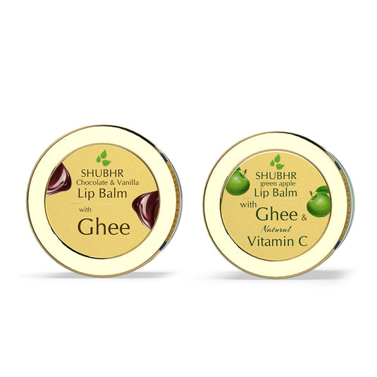 Shubhr Lip Balm & Gloss (Pack of 2*10g)