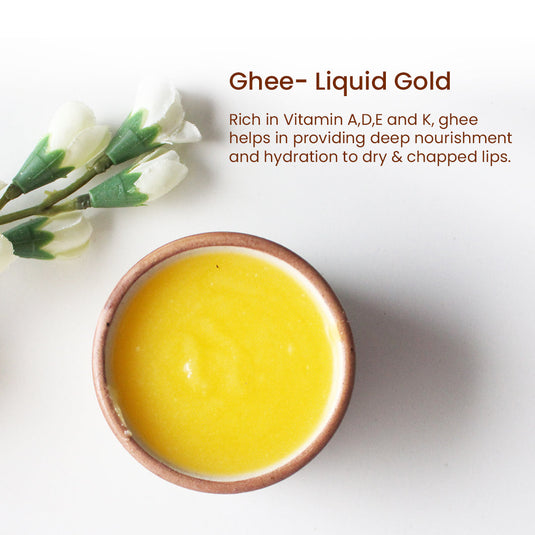Ghee Liquid Gold , best care for your lips