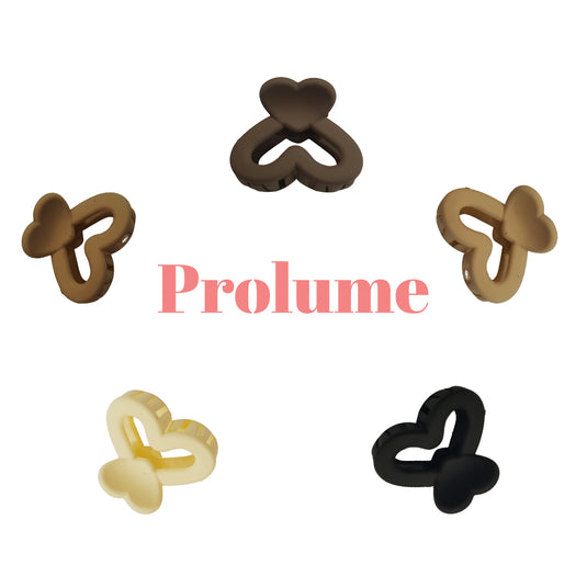 Prolume Heart Shape Hair Clutchers Clips For Hair