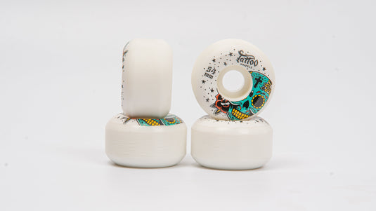 Tattoo Skateboard Wheels 54mm/ SKULL