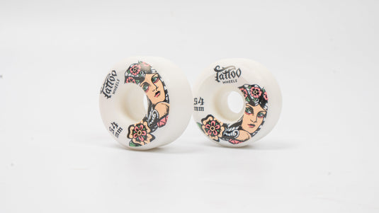 Tattoo Skateboard Wheels 54mm/ SANORITA