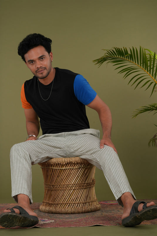 sustainable Men Whispering Olive Hemp Lounge Pant