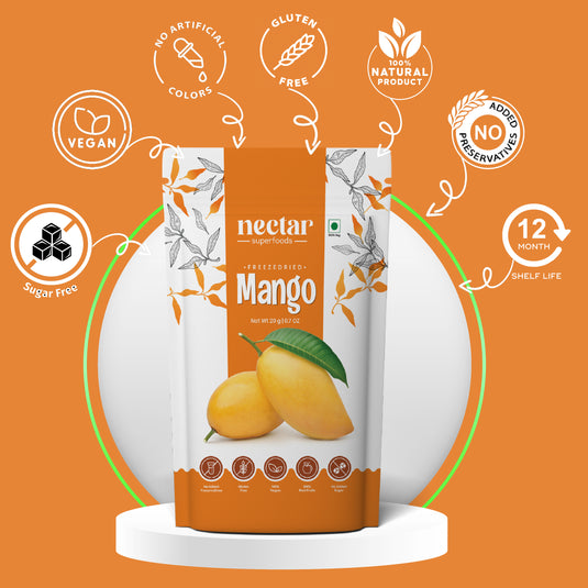 Freeze Dried Mango by Nectar Superfoods
