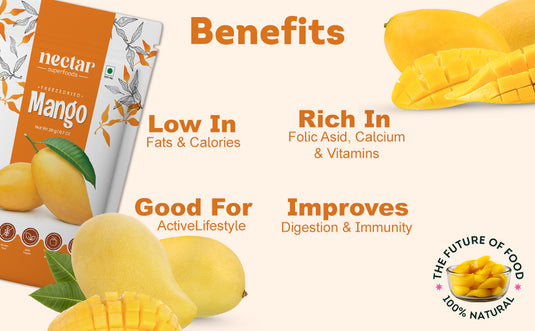 Freeze Dried Mango by Nectar Superfoods
