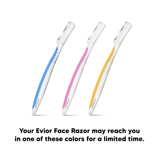 LetsShave Face & Eyebrow Hair Removal Disposable Razor for Women (Pack of 3)Sensitive Skin Shaving Face Razors