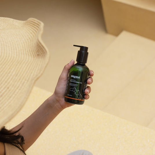 Sea Buckthorn & Ginger Extract Face Cleansing Gel -August-bioscience