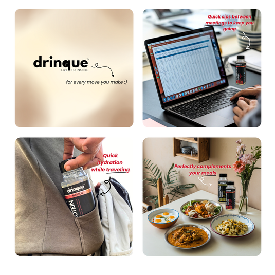 drinque™ ISO PROTEIN WATER- 11g ISOLATE PROTEIN (Lychee Frost)