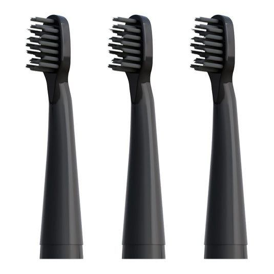 Hammer brush heads pack of 3 with charcoal bristles