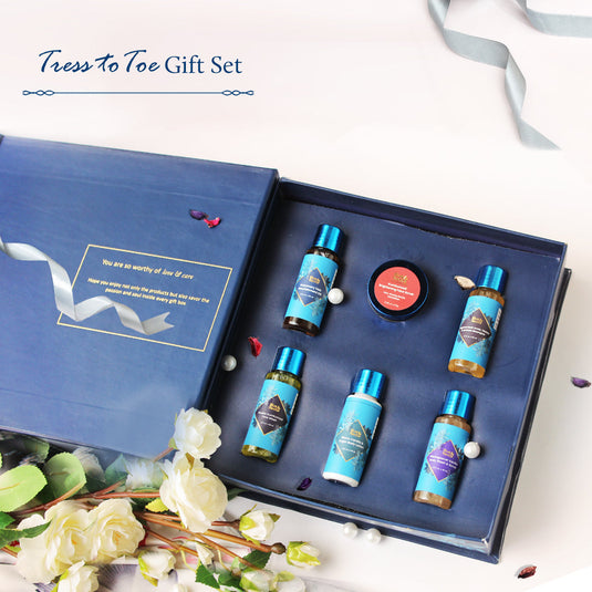 Tress to Toe skin care gift set