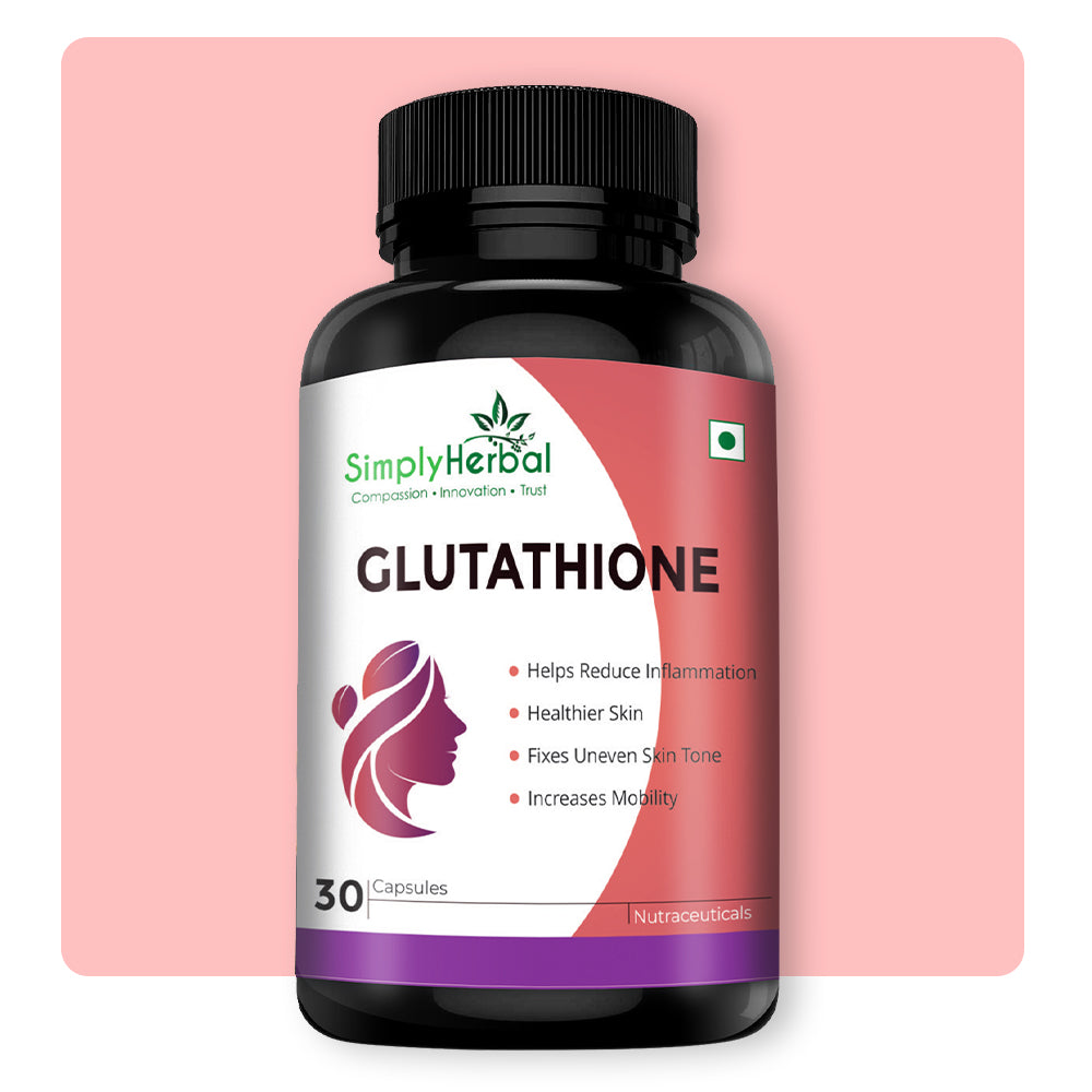 Simply Herbal L-Glutathione Skin Whitening & Brightening With Vitamin Simply Herbal L-Glutathione Skin Whitening & Brightening With Vitamin