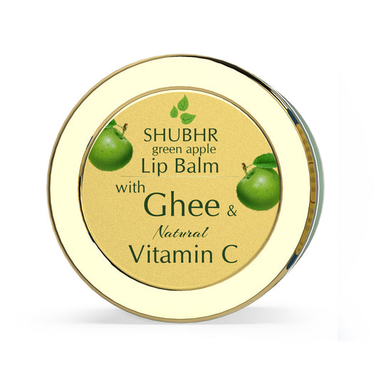 Shubhr Lip Balm & Gloss with goodness of Ghee for Dry & Chapped lips