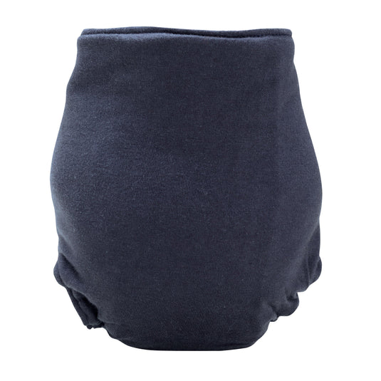 Bumberry Smart fitted ( 3 Pc Pack) - Cotton Reusable one piece diapering with built-in insert ( 0-6 months) (Peech , Sand , Grey )