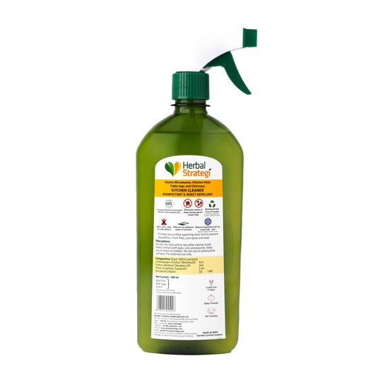 Herbal Kitchen Cleaner, Disinfectant & Insect Repellent | Product Size: 500 ml, 2 ltrs, 5 ltrs