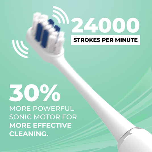 powerful motor toothbrush