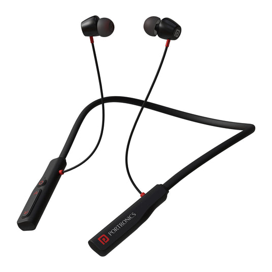 Portronics Harmonics Z11 bluetooth neckband| bluetooth neckband headphone