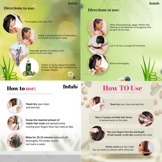 Indalo Anti Dandruff Hair Kit