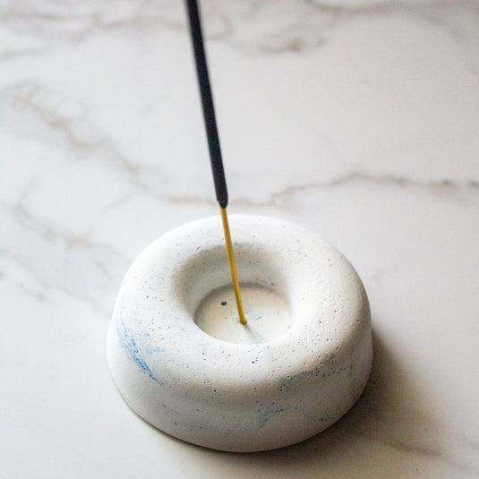Marbling Incense Stick Holder