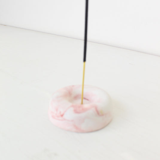 Marbling Incense Stick Holder