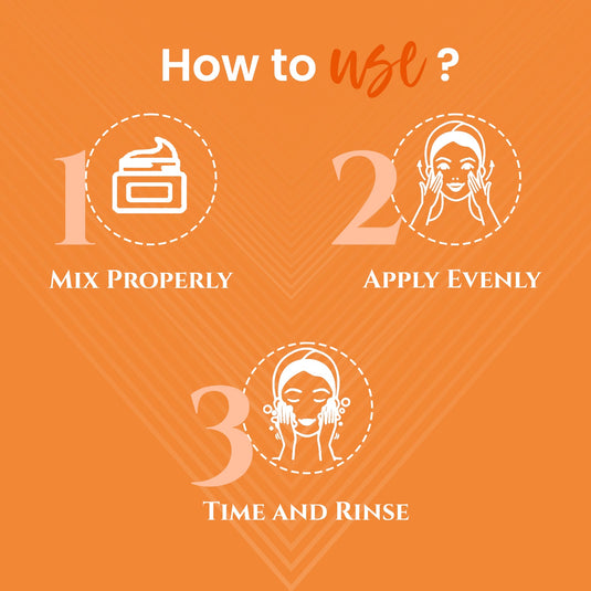 Skin Lightening Vitamin C & Glutathione Facial Kit, Face Wash and Bleach