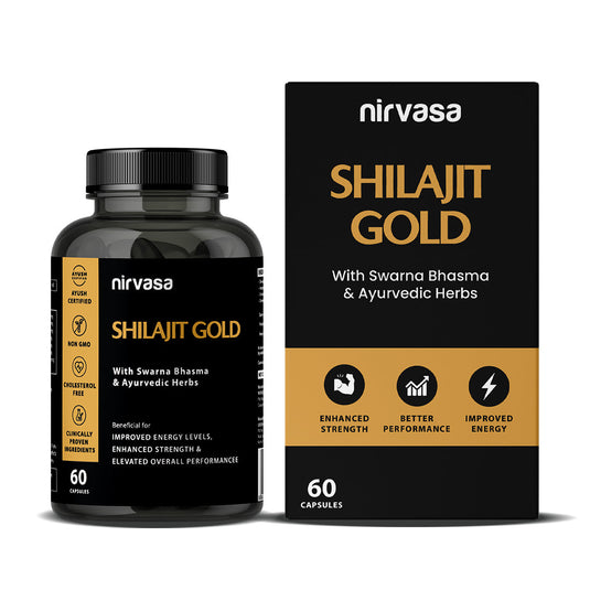Nirvasa Shilajit Gold (60 Capsules)