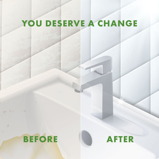 Kleenest Bathroom Cleaner Pack of 4, Zero Bleach Bathroom cleaner with plant based actives and Natural Lactic Acid