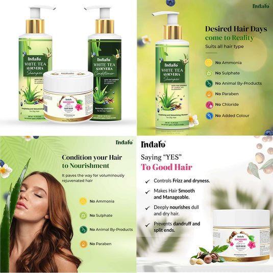 Indalo Hair Care Products for Dandruff Hair