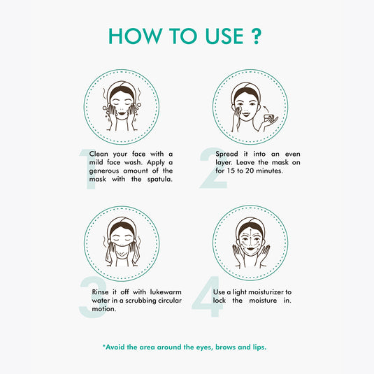 mCaffeine Naked & Raw Coffee Face Mask (100 gm)