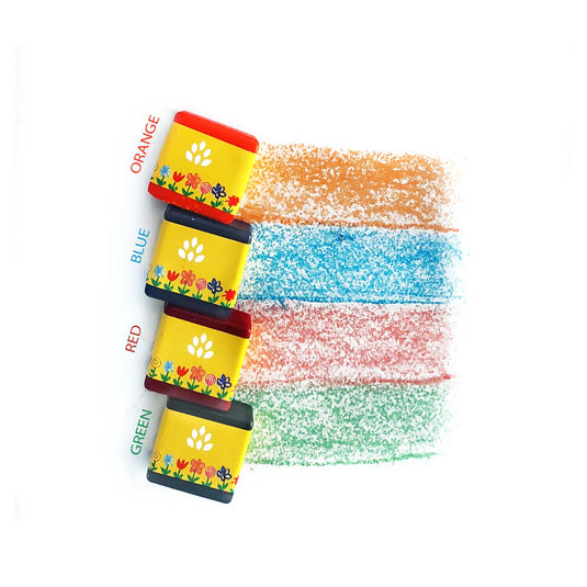 My First Crayon - 4 Jumbo Washable Block Colours for kids 12m+