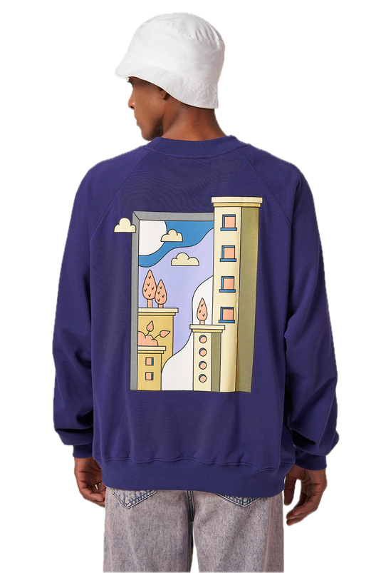 Urban Night Sweatshirt Blue