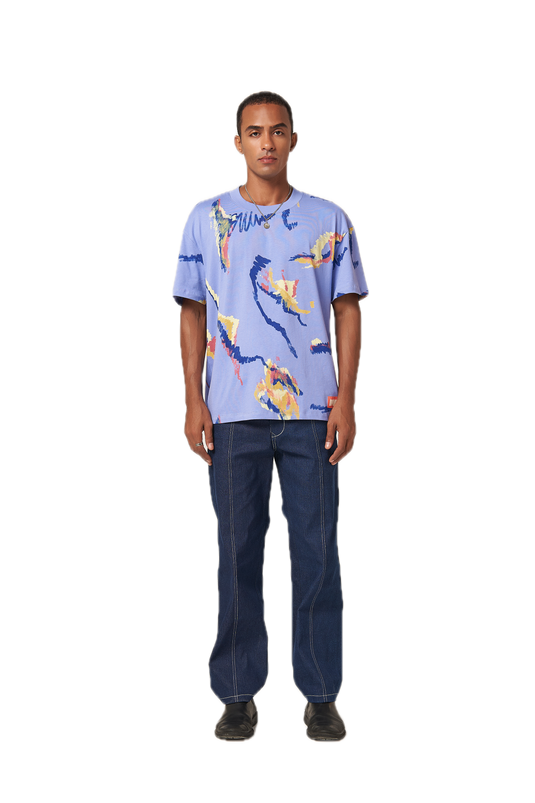 Multi Scribble T‐Shirt
