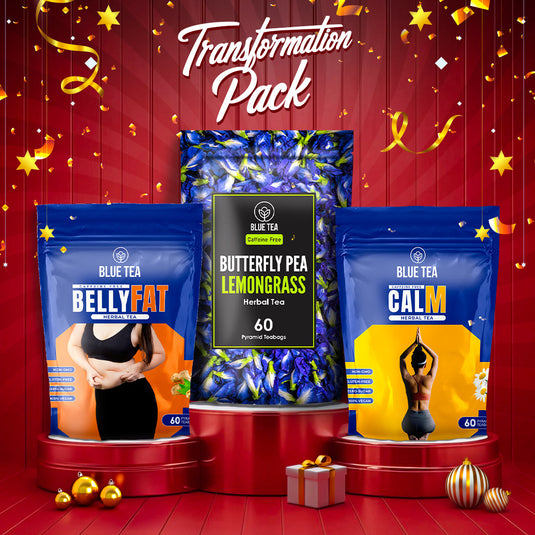 New Year Transformation Pack - Pack of 3 | Improves Health, Metabolism & Calmness