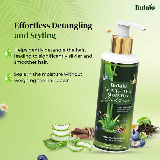 Indalo White Tea Aloe Vera Conditioner