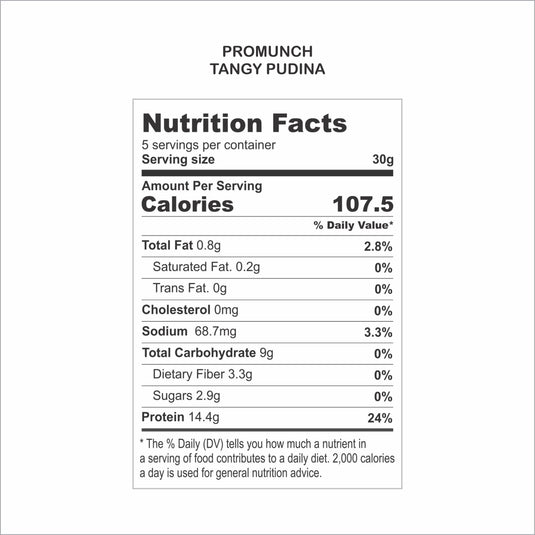 PROMUNCH Travel Combo Pack (Tangy Pudina) 30gm x 4